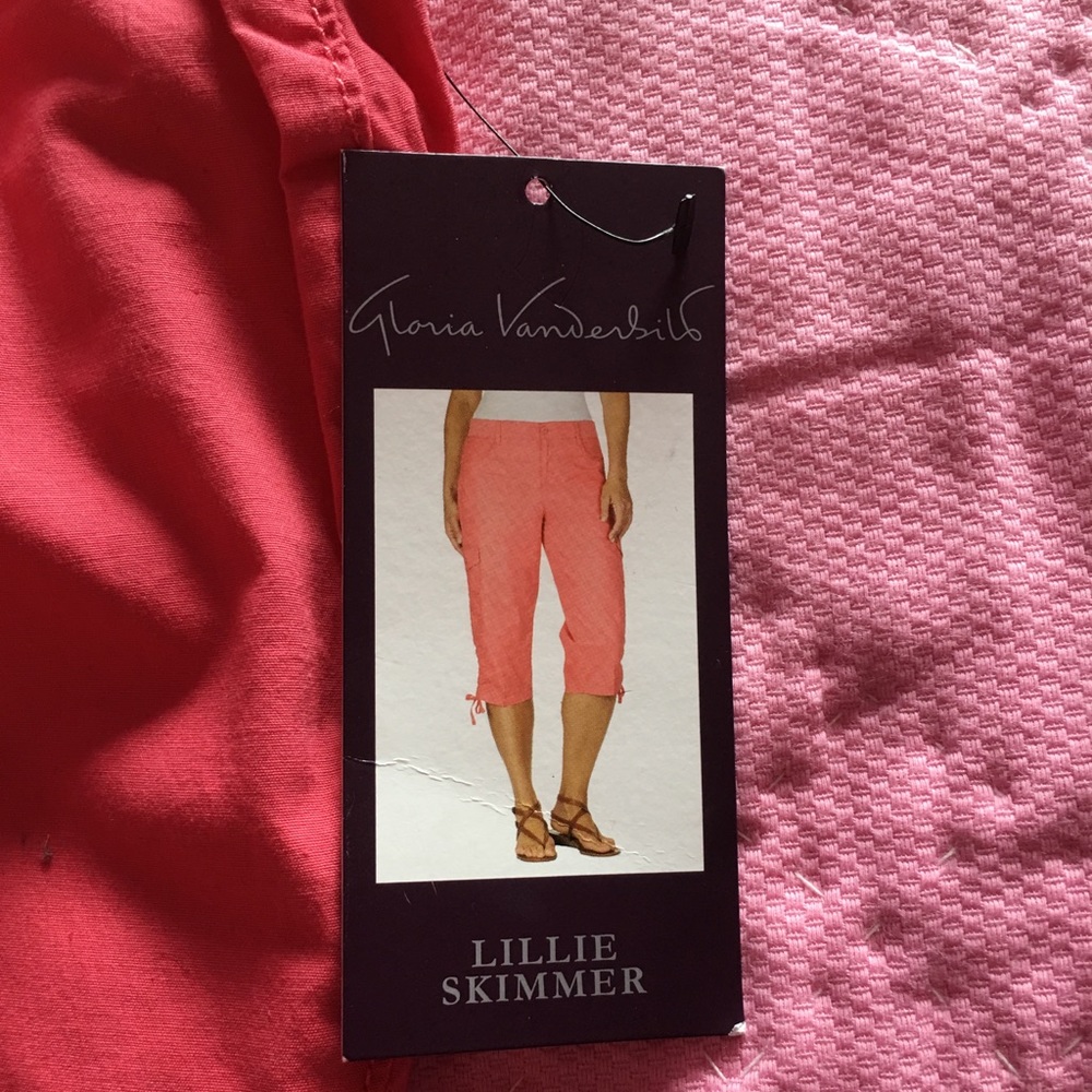 Gloria Vanderbilt Lillie Skimmer capris